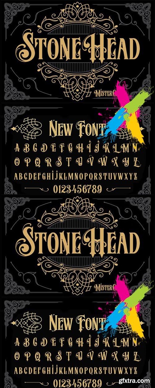 CreativeMarket - Stone Head - 1766613