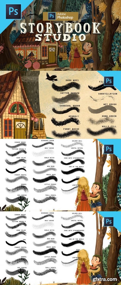 CreativeMarket - Storybook studio Photoshop - 5003937