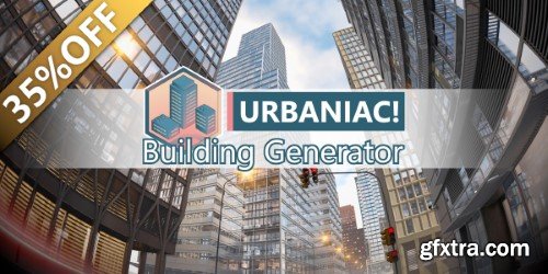 Blender Market - URBANIAC! Building Generator v0.31