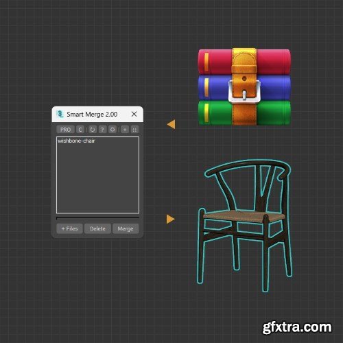D95design - Smart Merge 2.28 upto 3ds Max 2025