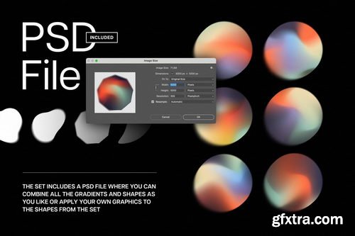 PixelBuddha - Gradient Shapes Collection