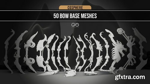 Artstation - 820 Weapon Basemeshes ( CGSphere Weapon Bundle )