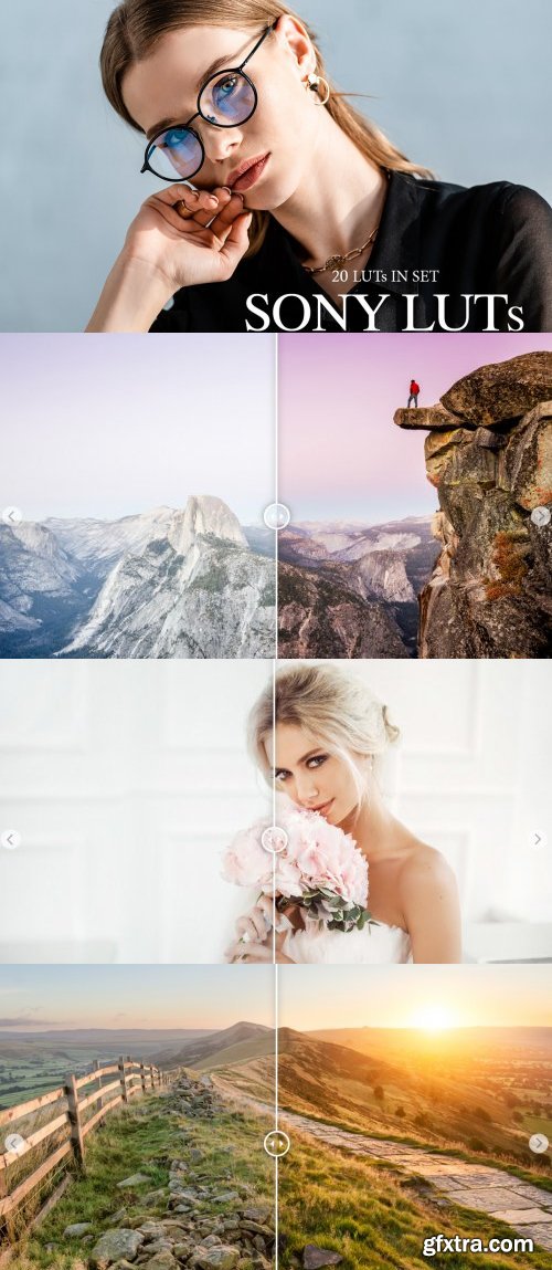 CreativeMarket - Sony LUTs - 3993395