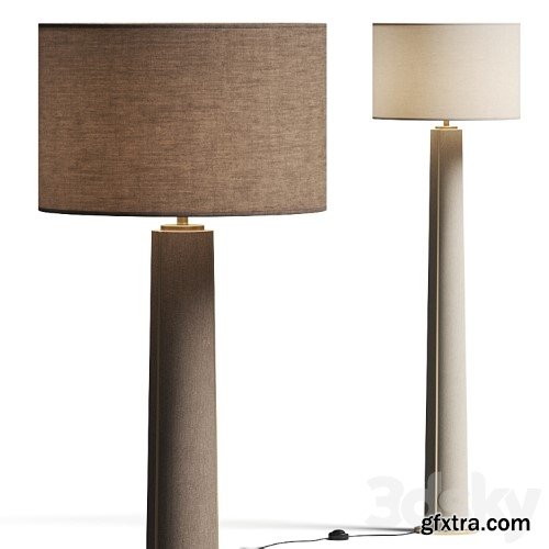 3dsky Pro - Jose Leite De Castro Totem Floor Lamps