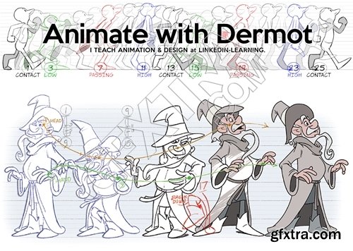 Animate with Dermot: 30 Full Animation Courses