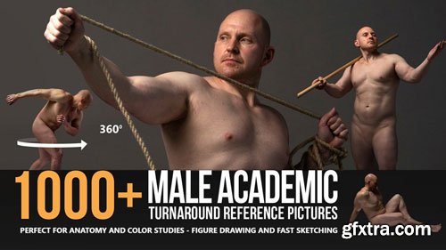 ArtStation - 1000+ Male Academic Turnaround Reference Pictures