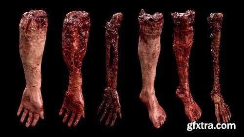 Artstation - Gore & Horror Props Megapack