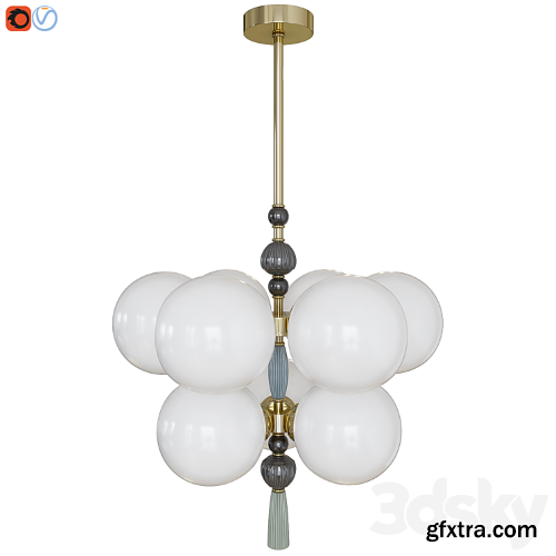 3dsky Pro - Hanging chandelier Odeon Light Exclusive Palle 5405/9