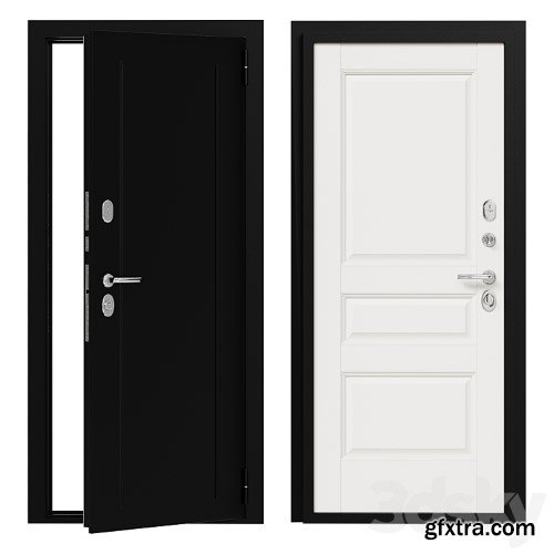 3dsky Pro - Entrance metal door Bravo 11