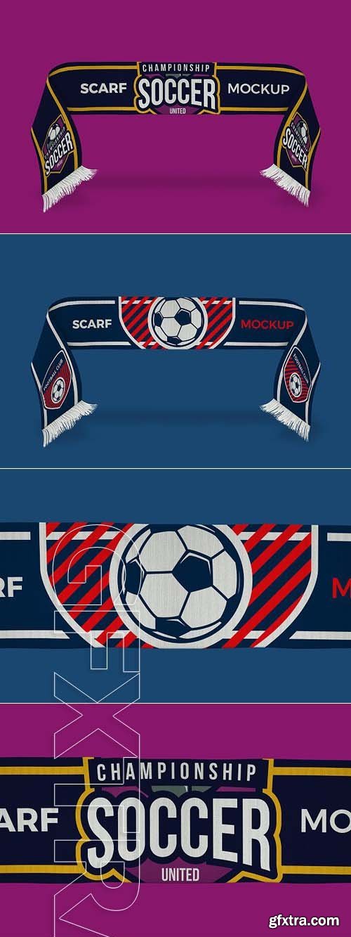 CreativeMarket - Sport Scarf Mockup - 1863100