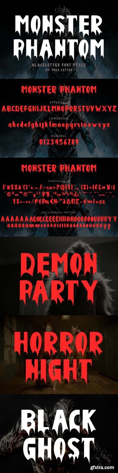 Monster Phantom Font