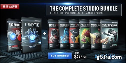 Video Copilot - Element 3D - The Complete Studio Bundle