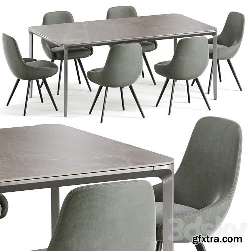 3dsky Pro - Soviet Dining Set 1