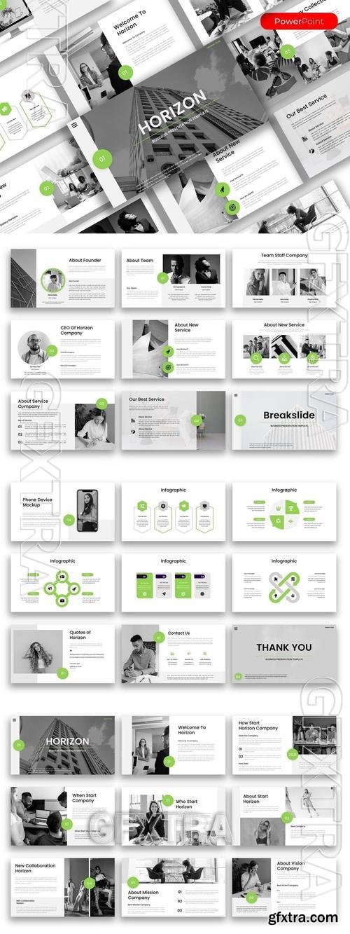 Horizon - Business PowerPoint Template DJKAQRY Horizon - Business PowerPoint Template DJKAQRY