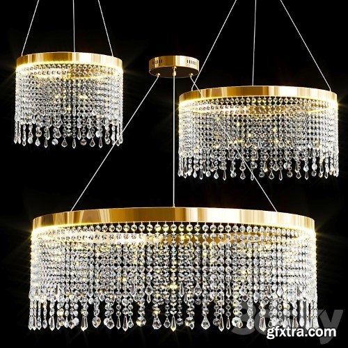 3dsky Pro - CASSANDRA CHANDELIER COLLECTION