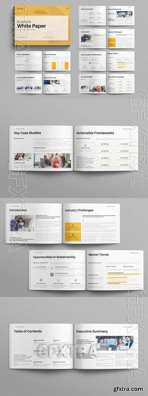 White Paper Template Landscape GBYYQW8 White Paper Template Landscape GBYYQW8