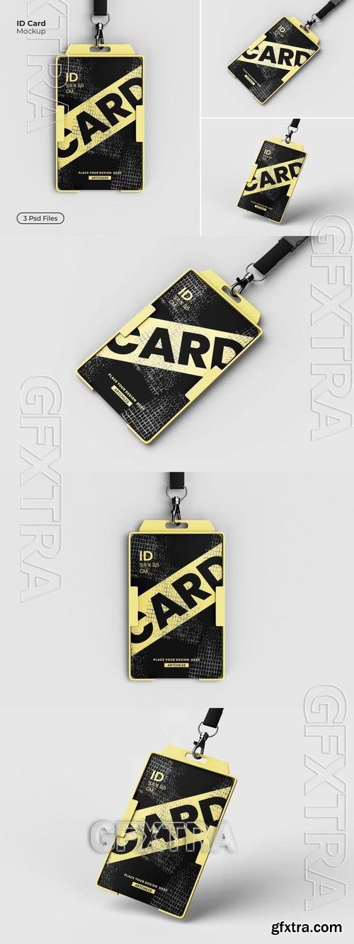 ID Card Mockup 7QJUH9N ID Card Mockup 7QJUH9N