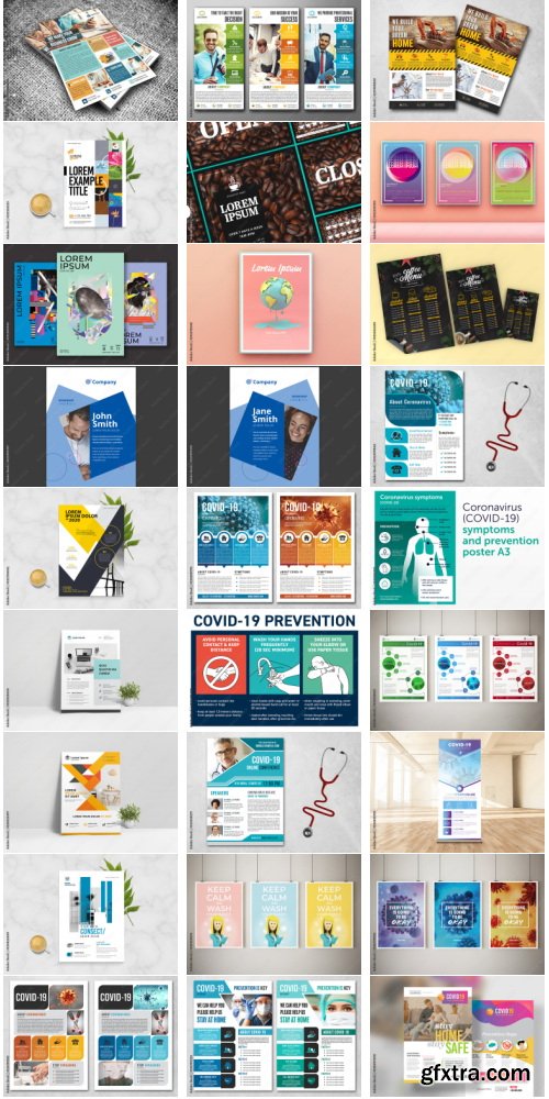 Flyers and Posters Collections #3 250xIND
