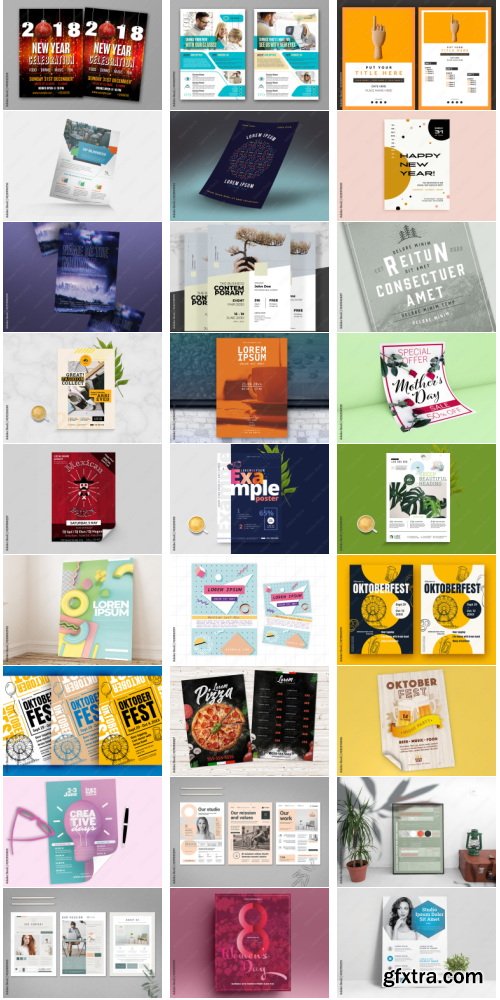 Flyers and Posters Collections #6 250xIND