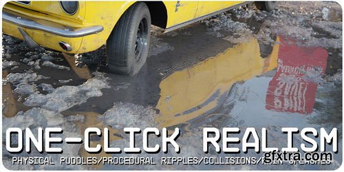 BlenderMarket - Physical Puddles Pro Addon v4.2