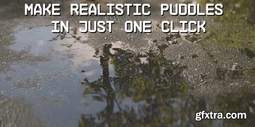 BlenderMarket - Physical Puddles Pro Addon v4.2