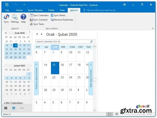 gSyncit for Microsoft Outlook 5.8.41 gSyncit for Microsoft Outlook 5.8.41