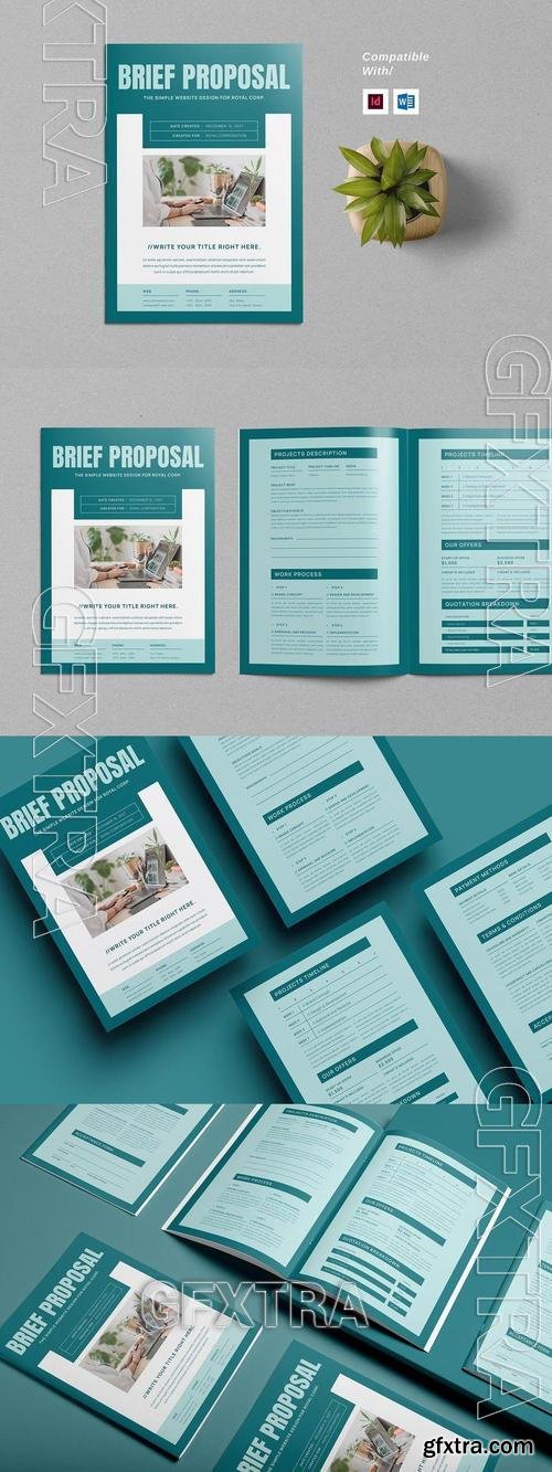 Brief Proposal Template 566BY7X Brief Proposal Template 566BY7X