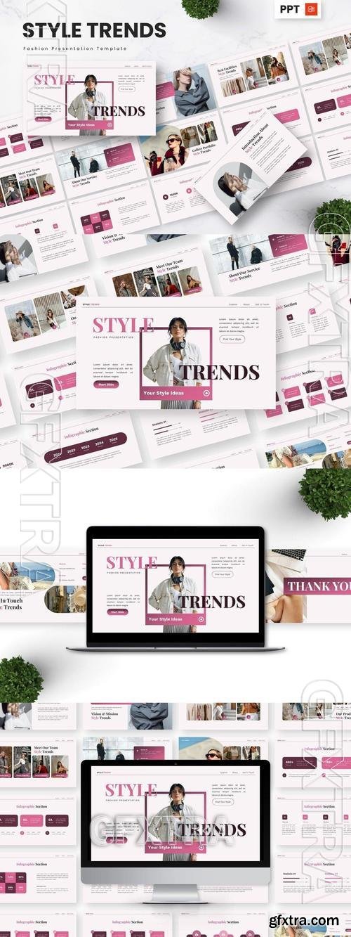 Style Trends - Fashion Powerpoint Templates Z78C658 Style Trends - Fashion Powerpoint Templates Z78C658
