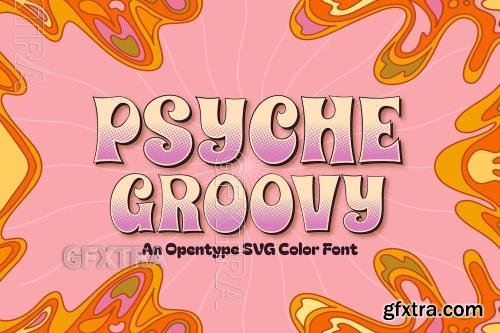 Psyche Groovy font Psyche Groovy font