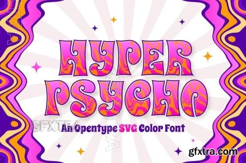 Hyper Psycho font Hyper Psycho font