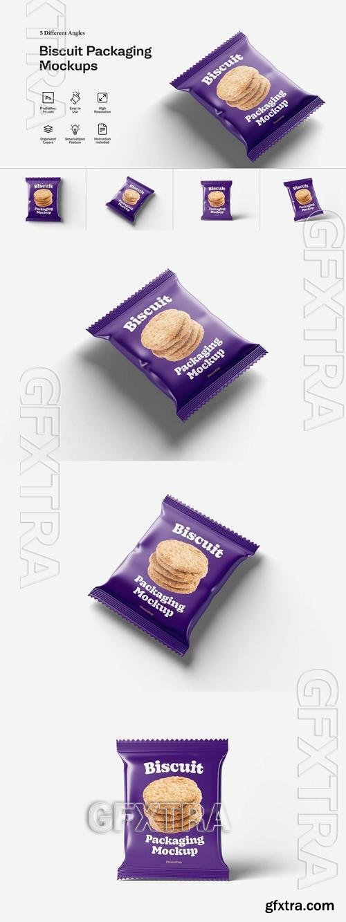 Biscuit Packaging Mockups FK9WY7N Biscuit Packaging Mockups FK9WY7N