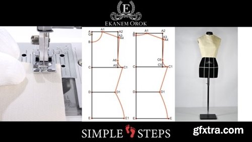 Udemy - DRAFT and SEW (1) - Dartless BODICE PATTERN Block