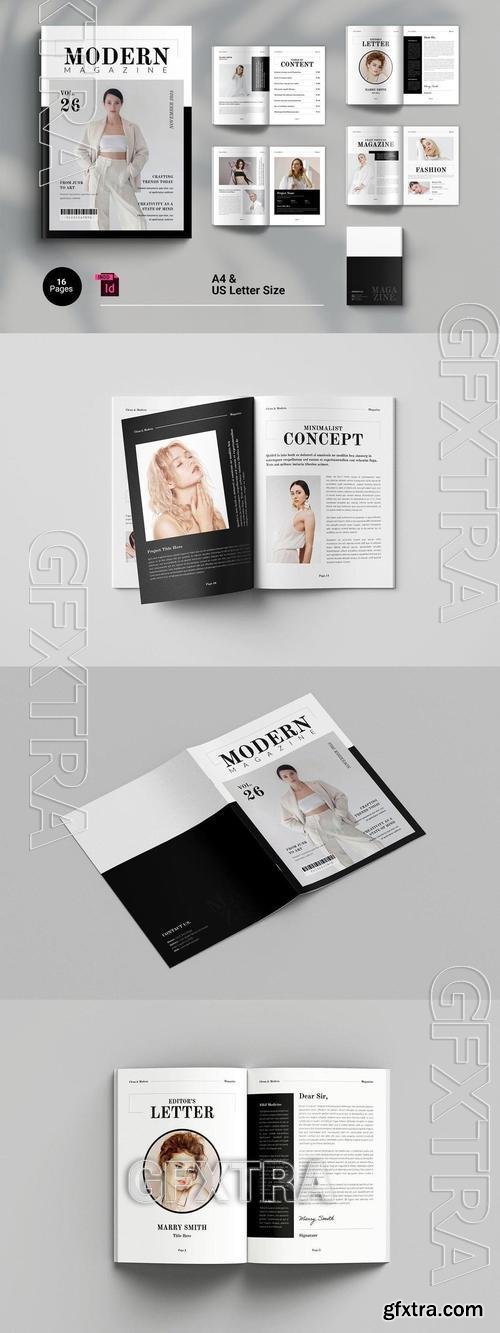 InDesign Magazine Template 5GP3SWG InDesign Magazine Template 5GP3SWG