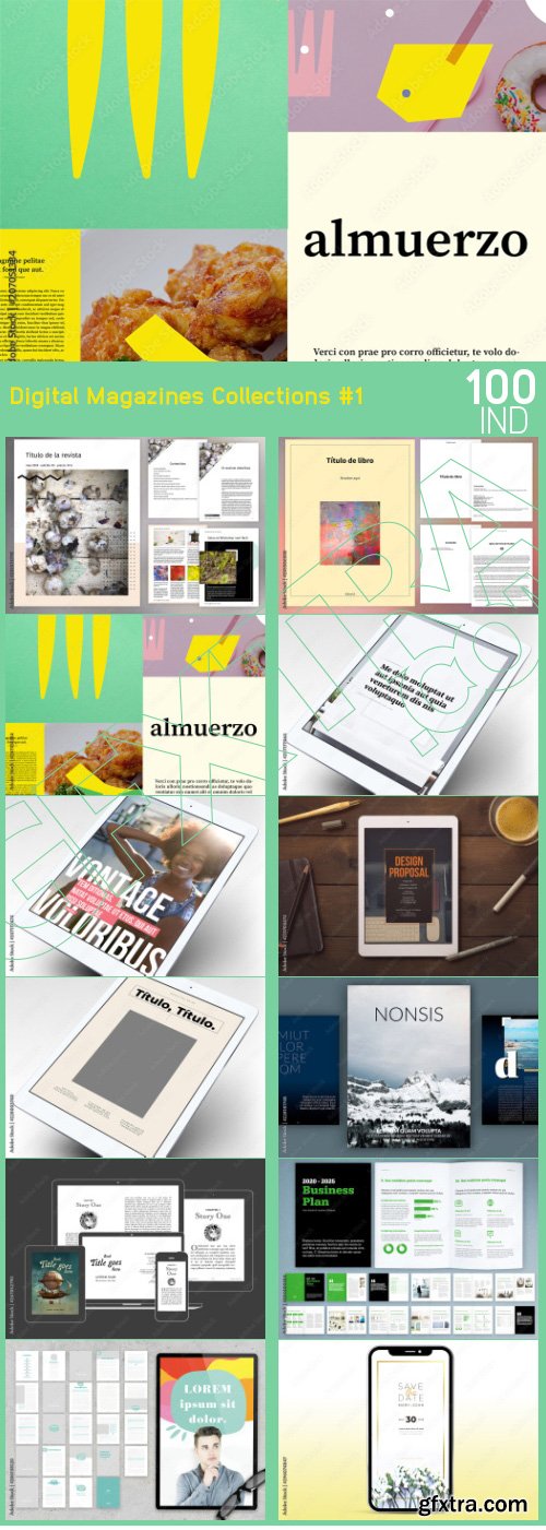 Digital Magazines Collections #1 100xIND