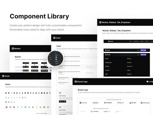 'Clavio - SAAS Website UI Kit Design' 'Clavio - SAAS Website UI Kit Design'