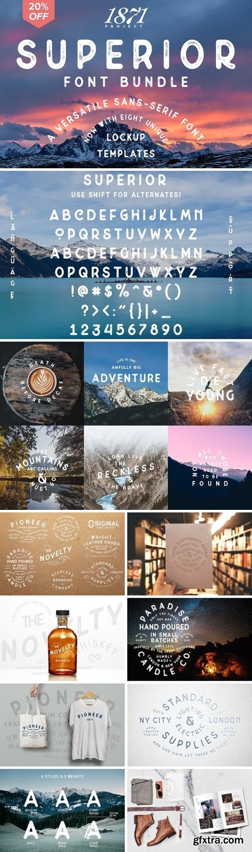 CM - Superior Font Bundle 827612