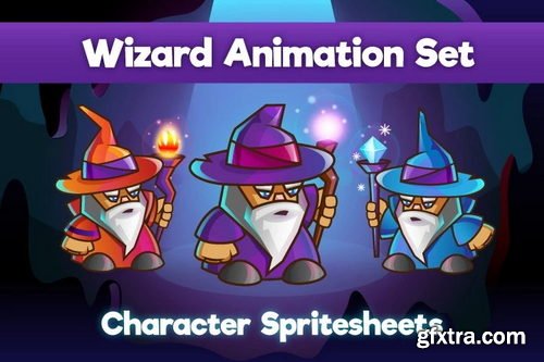 Craftpix - 2D Game Wizard Character