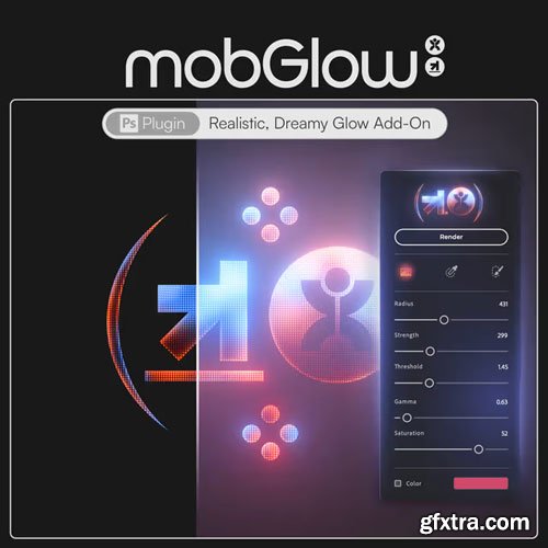 DoronSupply / Doron Studio - mobGlow Photoshop Plugin