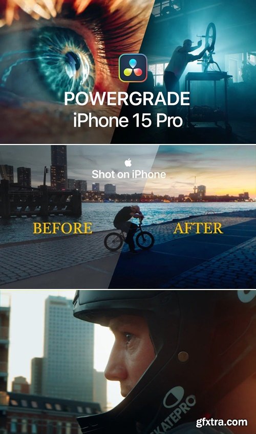 iPhone Apple ProRes LOG to Rec.709 Power Grade