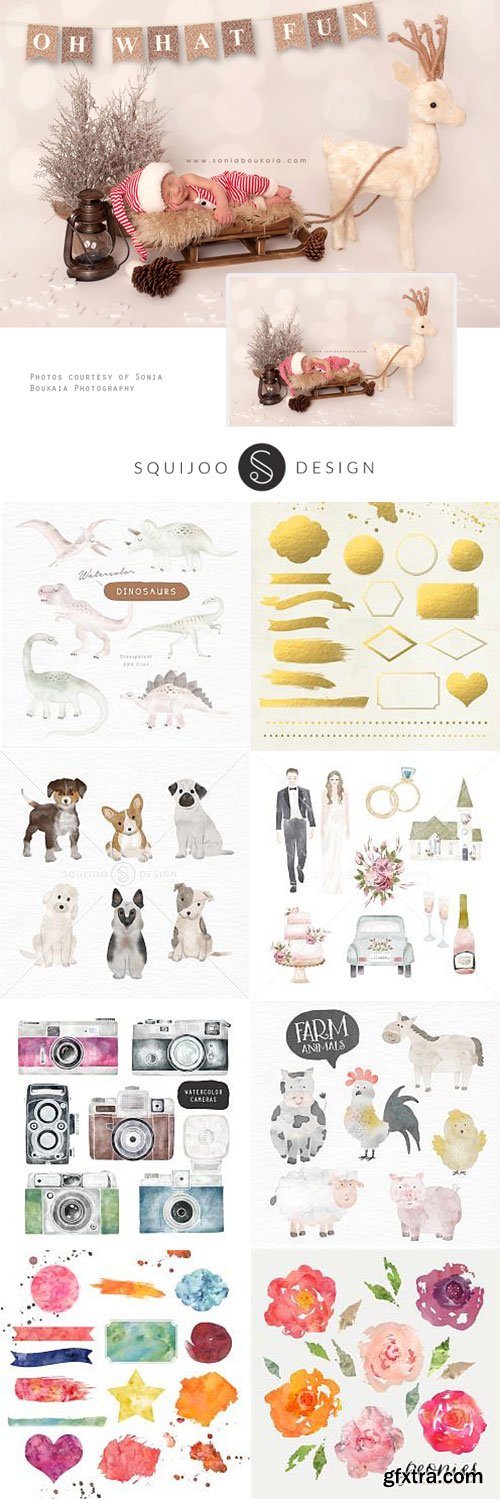 Squijoo - Design Elements 31xPSDs