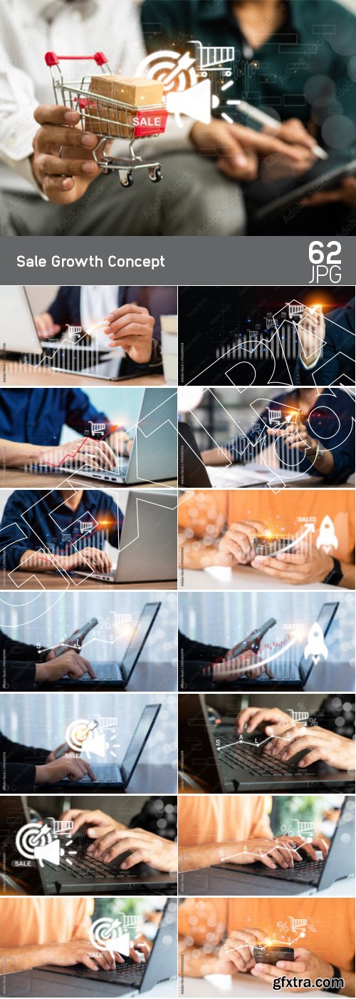 Sale Growth Concept 62xJPG