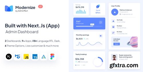 ThemeForest - Modernize Next Js Admin Dashboard with App Directory 44934186 v4.0 ThemeForest - Modernize Next Js Admin Dashboard with App Directory 44934186 v4.0