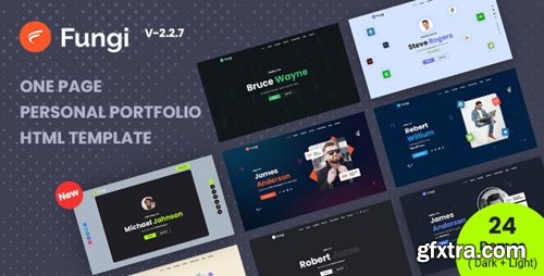 Themeforest - Fungi - Personal Portfolio Html Template 37174619 v2.2.7