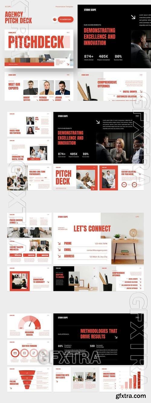 Agency Pitch Deck Powerpoint ZEP2P44 Agency Pitch Deck Powerpoint ZEP2P44