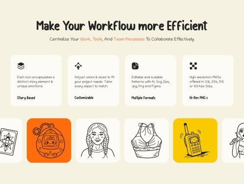 'Y2k Doodles Set' 'Y2k Doodles Set'