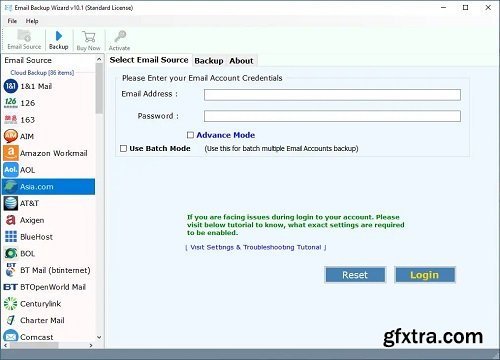 Email Backup Wizard Enterprise 16.6 Email Backup Wizard Enterprise 16.6