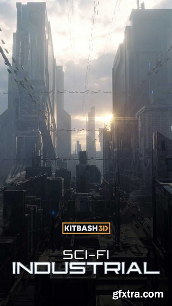 KitBash3D - Sci-Fi Industrial