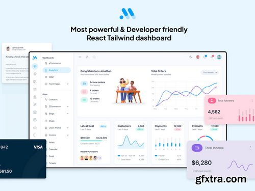 Craftwork Design - MaterialM React Admin Template