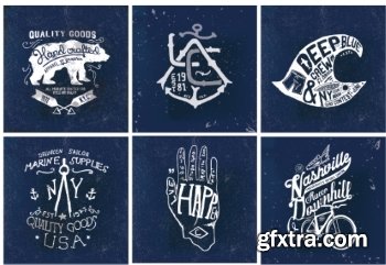 T-Shirt Design Elements #22, 24xEPS T-Shirt Design Elements #22, 24xEPS