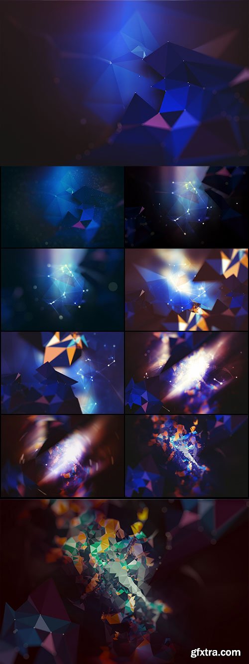 Abstract Triangle Geometrical Background V2, 10xJPG 7837539 Abstract Triangle Geometrical Background V2, 10xJPG 7837539